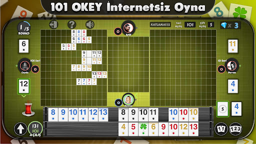 101 Okey - İnternetsiz PC