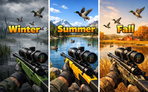 Duck Hunting Shooting Games 3D
