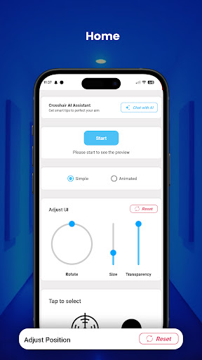 komputer Crosshair – Aim and AI Chat