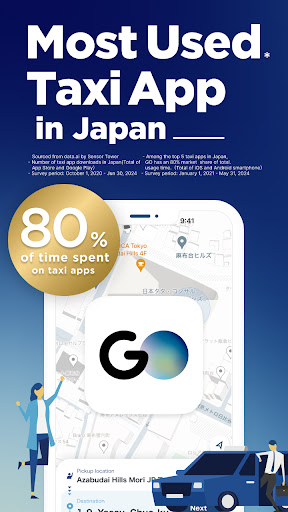 GO / Taxi app for Japan