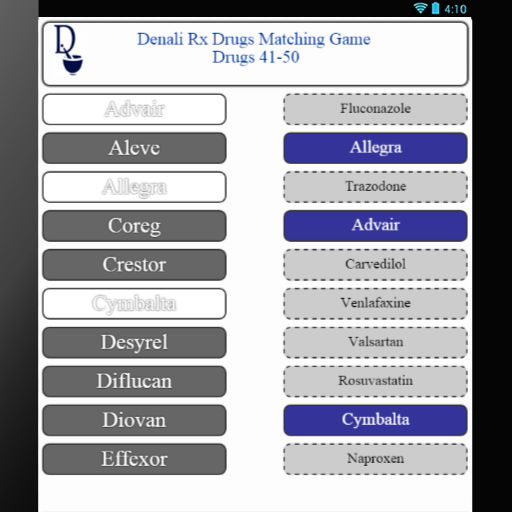 200 Drug Touch Matching Demo