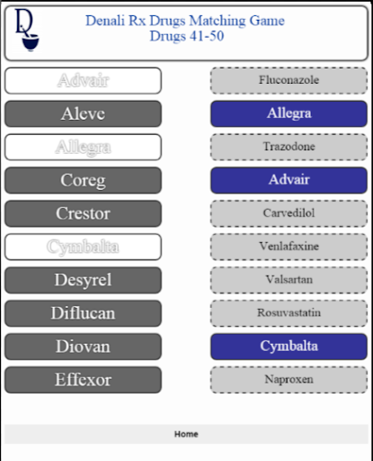 200 Drug Touch Matching Demo