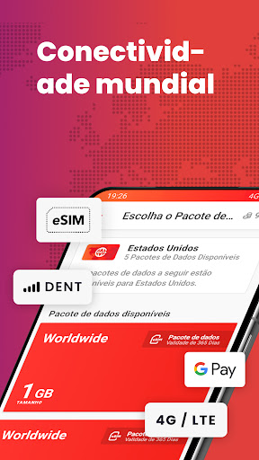 DENT Dados eSIM Internacionais