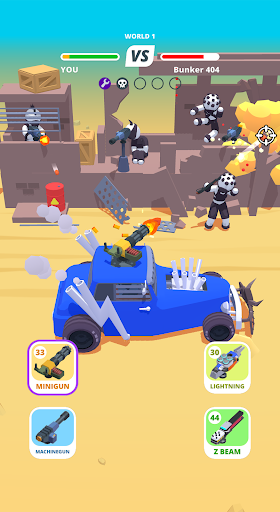 Desert Riders: Car Battle Game