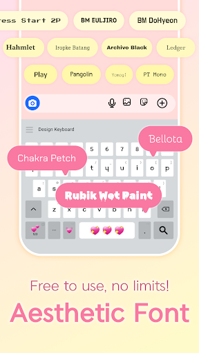 Design Keyboard - Fonts, Emoji পিসি
