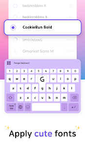 Design Keyboard - Gif, Theme, Emoji, Font