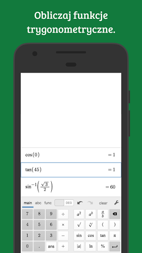 Kalkulator naukowy Desmos