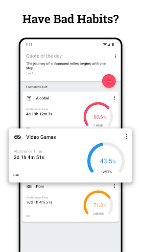 Quitzilla: Bad Habit Tracker PC