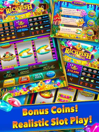 Rich Fish Gold Mine Vegas Slot PC