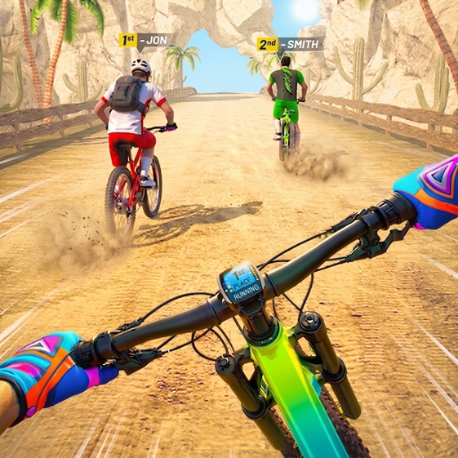 komputer BMX Rush Downhill Racing ဂိမ်း