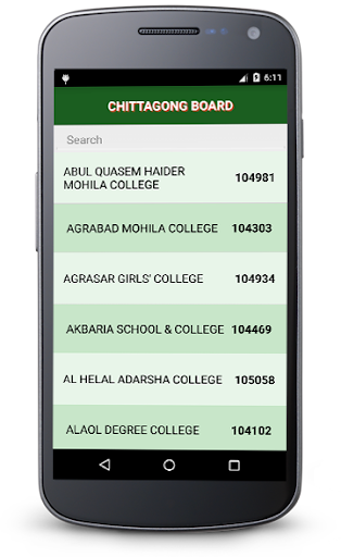College EIIN (BD Result) PC
