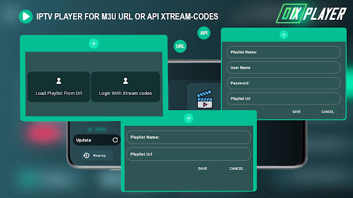 DIXPLAYER - IPTV PLAYER PC