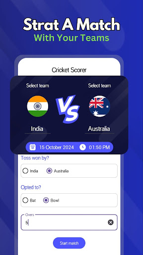 Easy Cricket Scorer