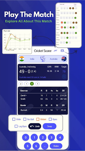 Easy Cricket Scorer