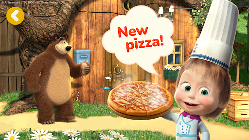 Masha and the Bear Pizza Maker