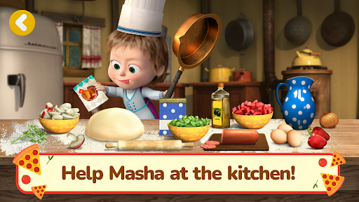 Masha and the Bear Pizza Maker