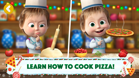 Masha and the Bear Pizza Maker PC