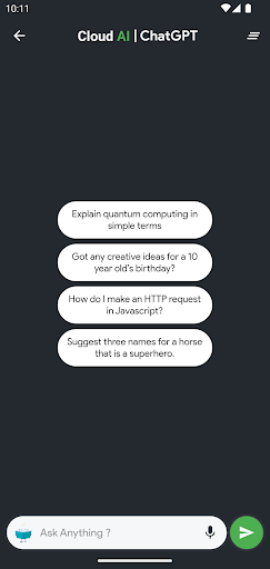 Cloud AI: ChatBot, Q&A, Assist پی سی