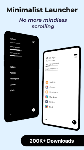 minimalist launcher: Detox Now پی سی
