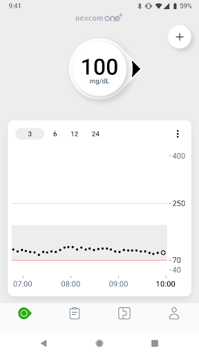 Dexcom ONE+ الحاسوب