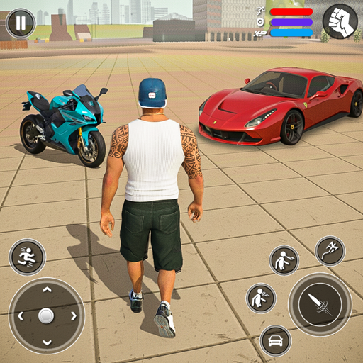 Grand Crime Car Rope City PC