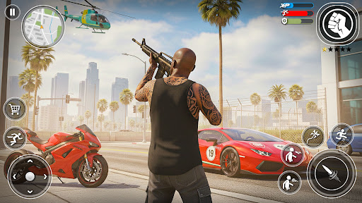 Grand Crime Car Rope City PC
