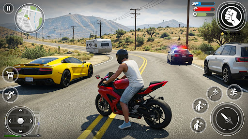 Grand Crime Car Rope City PC