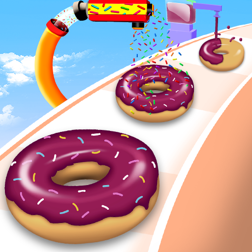 Kuchenstapel 3D-Donut-Kuchen PC