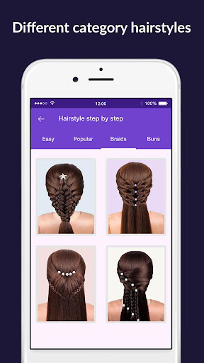 Hairstyles step by step easy, پی سی