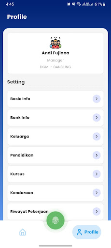 komputer HRM ESS