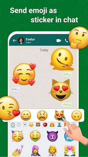 iOS Emoji Stickers پی سی