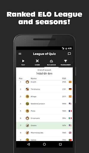 League of Quiz - Trivia tavolo PC