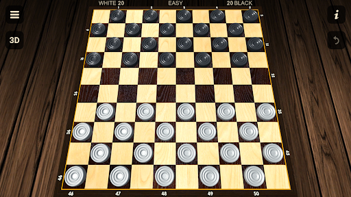 Warcaby - Dwóch graczy PC