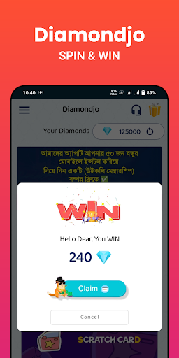 Diamondjo: Play Win FFDiamonds ????