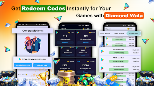 Diamond Wala - Get Redeem Code PC