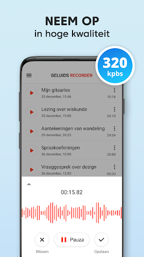 Dictafoon Plus: Spraakrecorder
