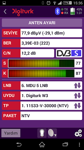 Digiturk Sinyal Ölçüm