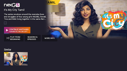 nexGTv for AndroidTV পিসি