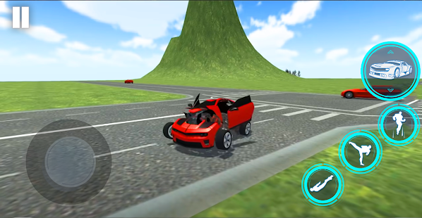 Robot Car Transformation: 3D Transformation Games PC