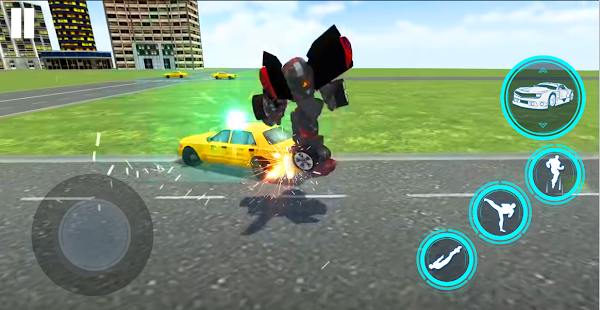 Robot Car Transformation: 3D Transformation Games
