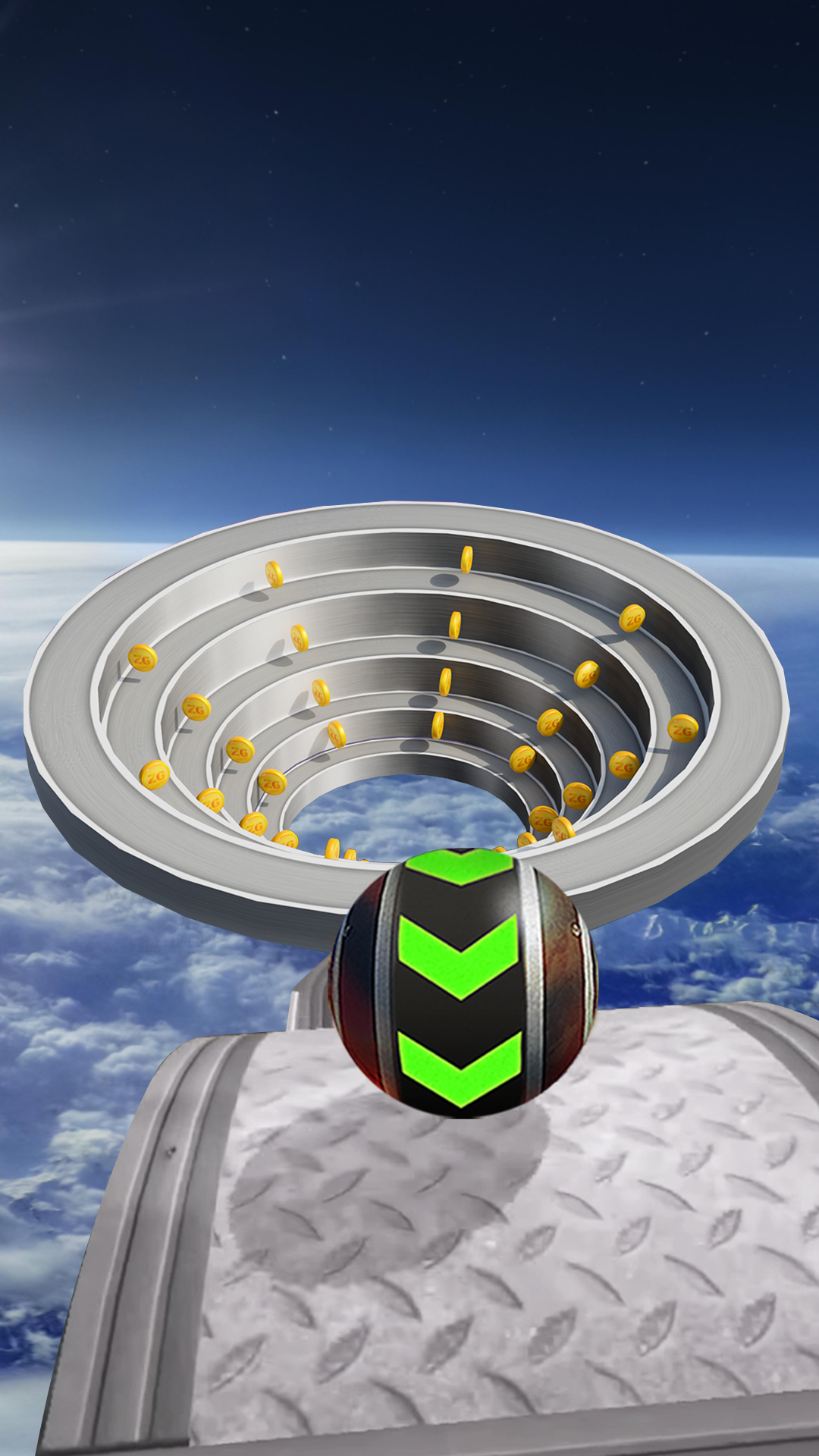 Sky Rolling Ball 3D الحاسوب