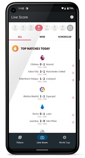 Football Clips & Live Score PC