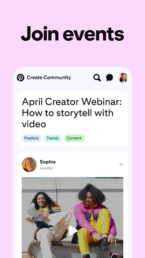 Pinterest Create Community