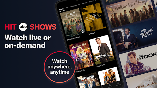 ABC: Watch New Shows & Live TV