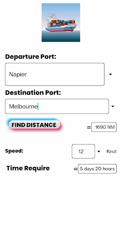 Port To Port Distance PC