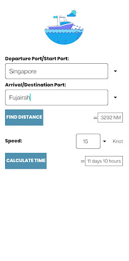 Port To Port Distance PC