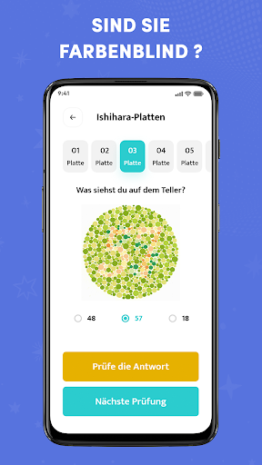 Farbblindheitstest- Ishihara PC