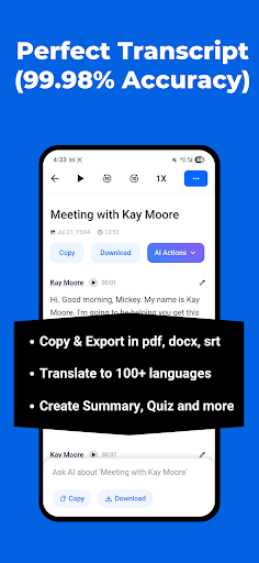 অডিও টেক্সটে রূপান্তর পিসি