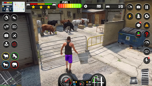 Farm Animal Transport Cow Game