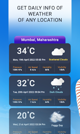 Weather Rain Temperature Alert
